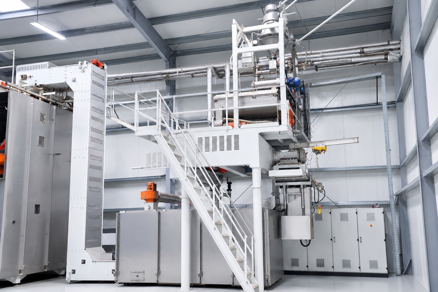Pasta manufacturing machinery